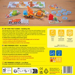 My Very First Games - Building Site back of box
