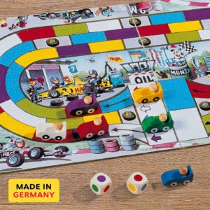Monza Car Racing Board Game - HABA USA