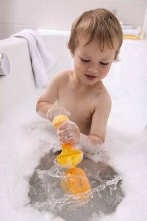 Bubble Bath Whisk in Yellow - HABA USA