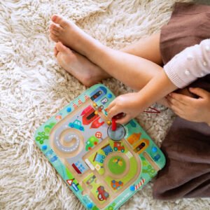 Town Maze Magnetic Puzzle Game - HABA USA